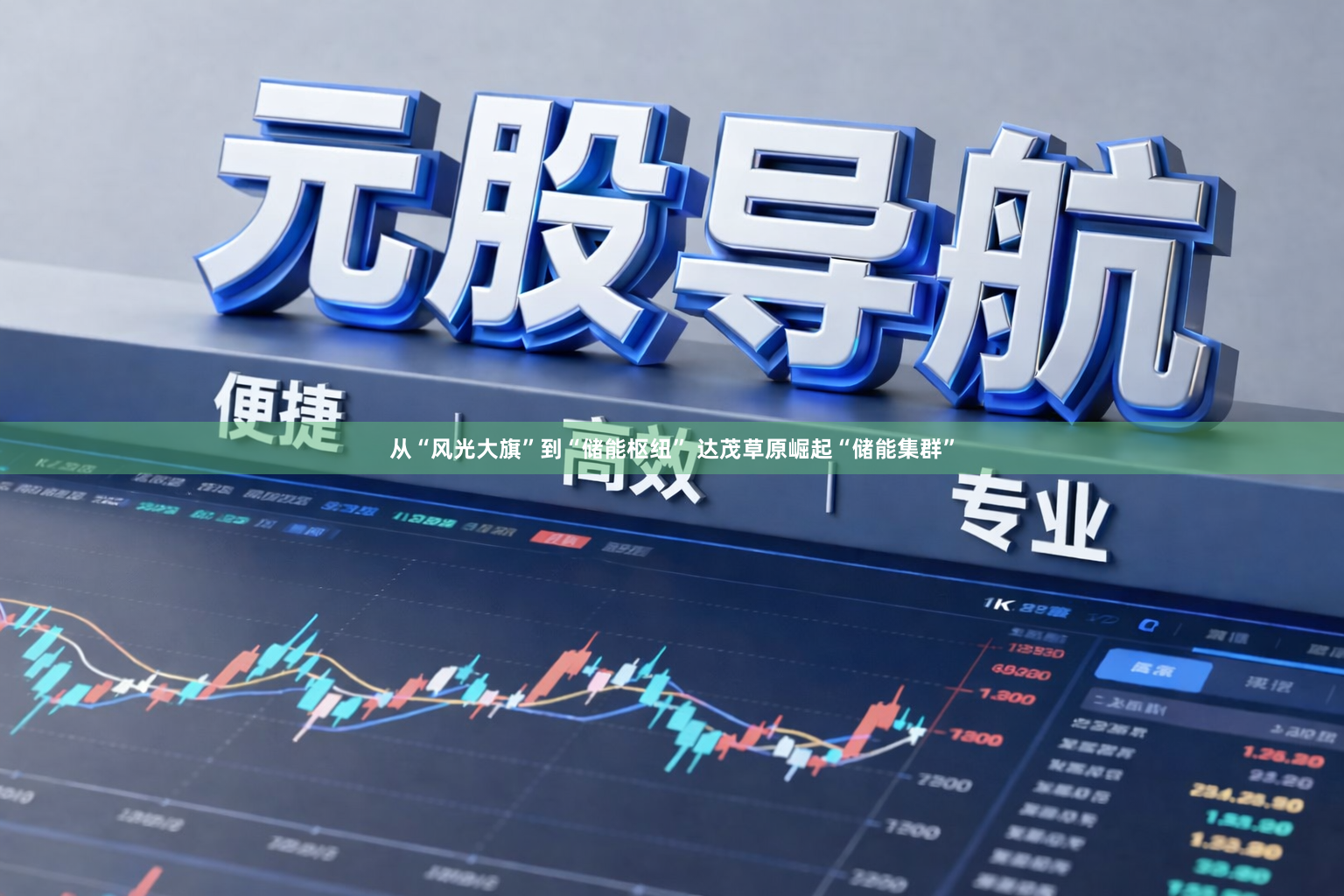 从“风光大旗”到“储能枢纽” 达茂草原崛起“储能集群”