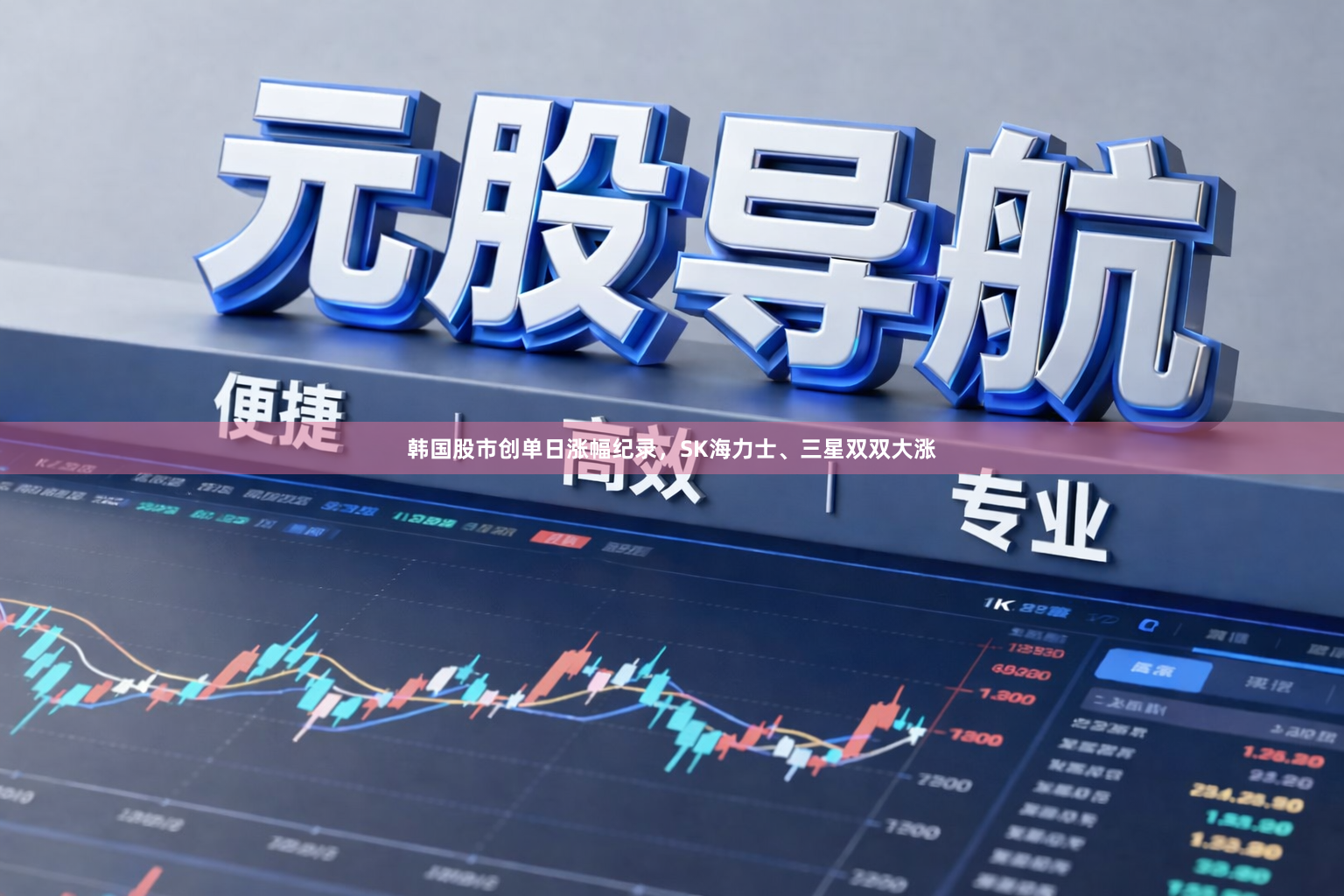 韩国股市创单日涨幅纪录，SK海力士、三星双双大涨